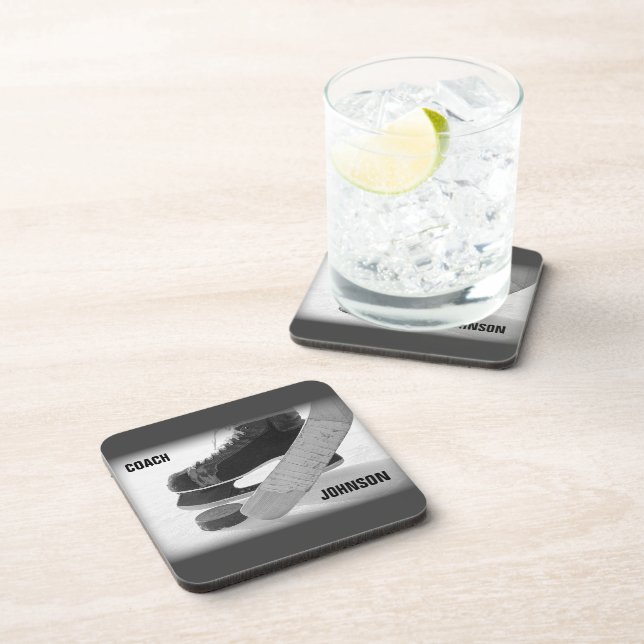 Porta-copo Treinador De Hóquei Em Gelo Obrigado (Lado Direito)