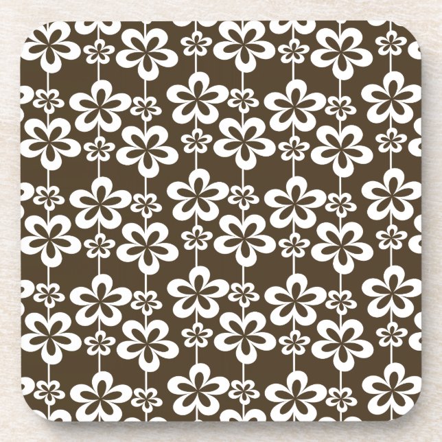Porta-copo Trendy Girly Floral Pattern (Frente)