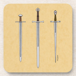 Porta-copo Três Espadas Medievais 2016