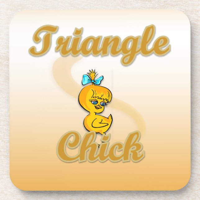 Porta-copo Triangle Chick (Frente)
