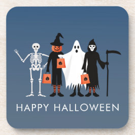 Porta-copo Trick or Treaters Halloween em Português