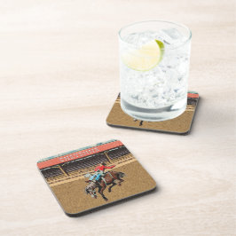 Porta-copo Trilagem Bronc de Cowboy Cheyenne Rodeo Ocidental