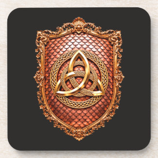Porta-copo Triquetra Místico Heráldico