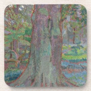 Porta-copo Tronco de árvore, 1916 (óleo em canvas)