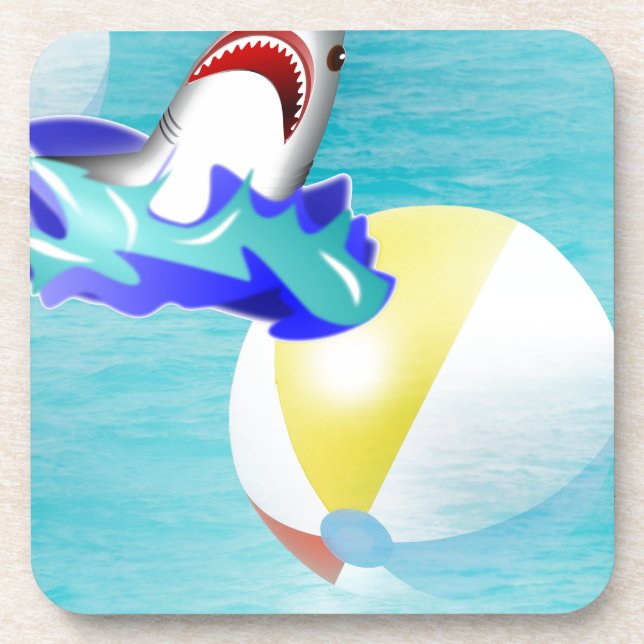 Porta-copo tubarão esquerdo (Frente)