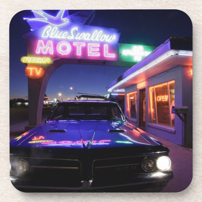 Porta-copo Tucumcari, New mexico, os Estados Unidos. Rota 66 (Frente)