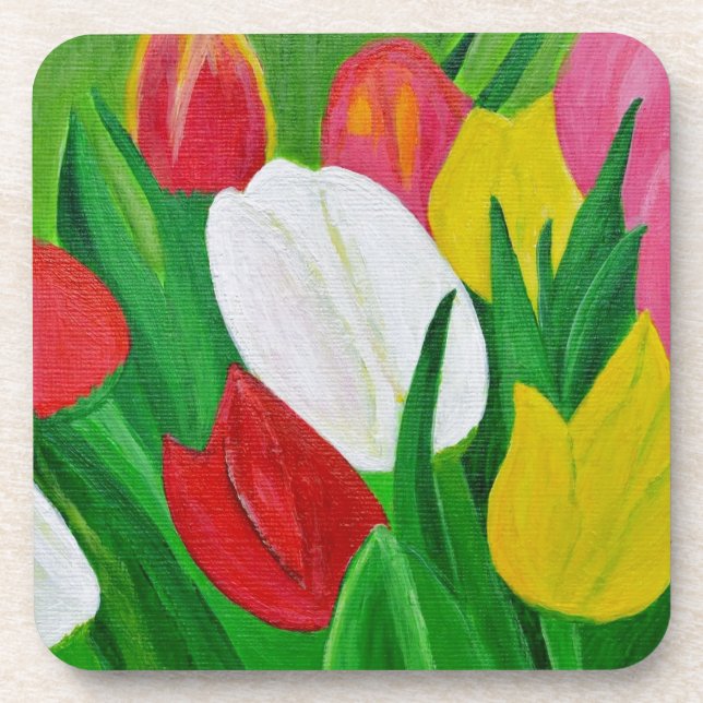 Porta-copo Tulipas 2a (Frente)