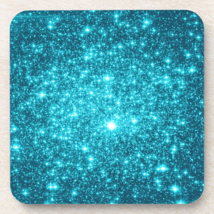 Porta-copo Turquoise Sparkle