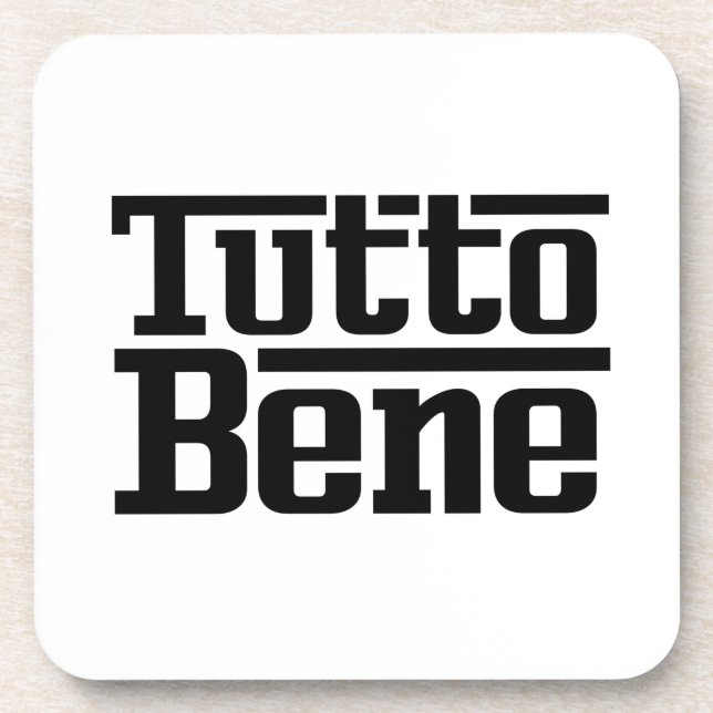 Porta-copo Tutto Bene (Frente)