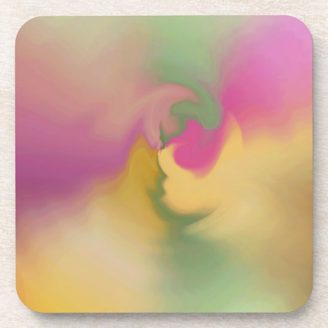 Porta-copo Twist pálido (Frente)