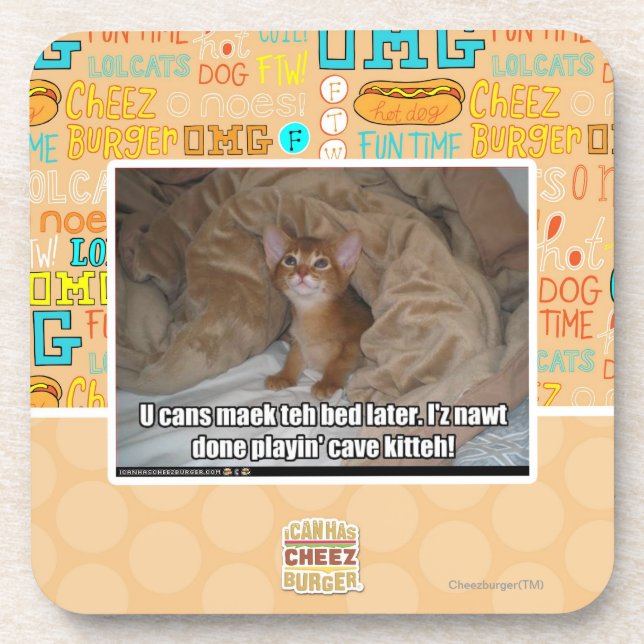 Porta-copo U pode maek a cama mais tarde (Frente)