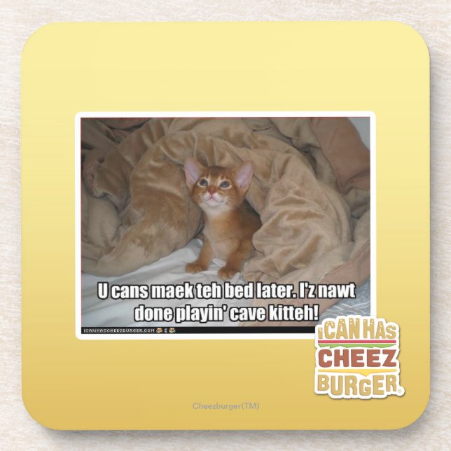 Porta-copo U pode maek a cama mais tarde (Frente)