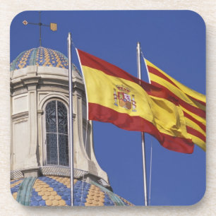 Porta-copo UE, Espanha, Catalunha, Palau de la Generalitat.