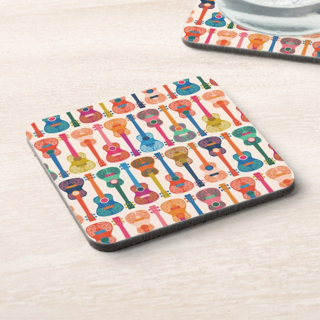 Porta-copo Ukulele havaiano (Left Side)