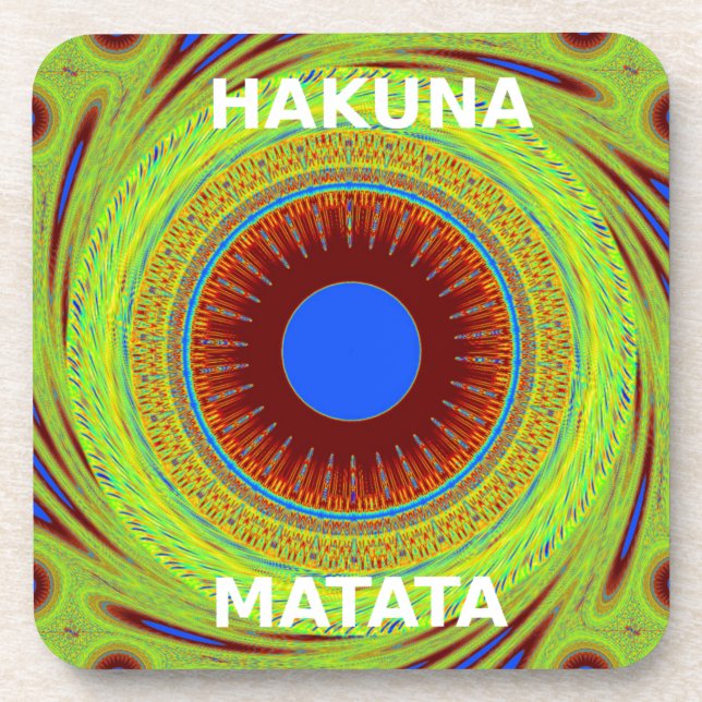 Porta-copo Um dia agradável e uma noite melhor (Frente)