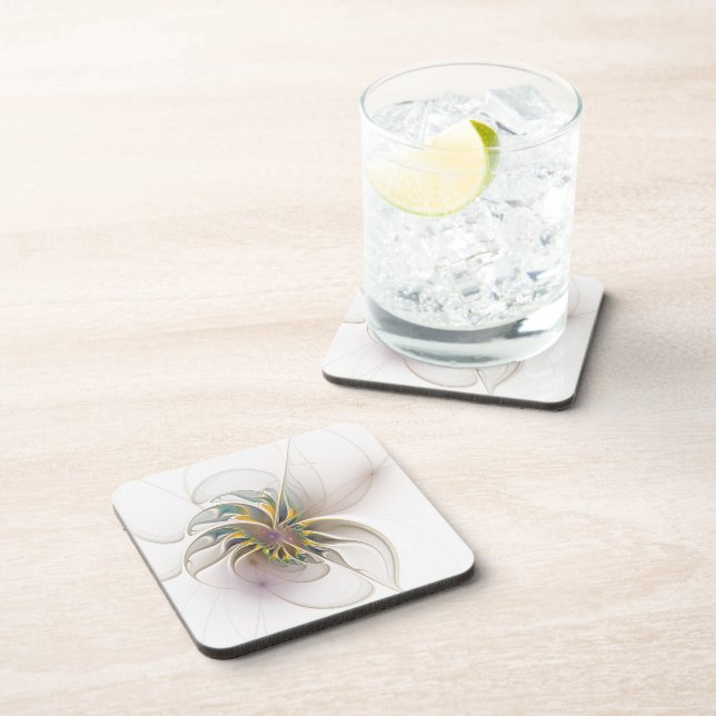 Porta-copo Um ornamento fractal colorido. Abstrato (Lado Direito)