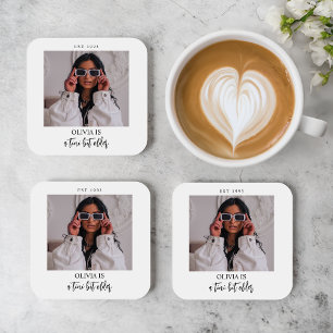 Porta-copo Um Tini Bit Mais Antigo Martini Era Um Favor Do Pa