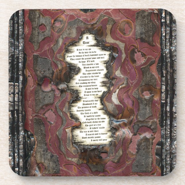 Porta-copo Uma lágrima (Frente)