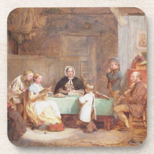 Porta-copo Uma noite musical (óleo em canvas) 2