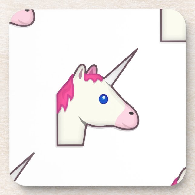 Porta-copo unicorn emoji (Frente)