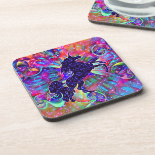 Porta-copo UNICÓRNEO DO UNIVERSO multicolorido