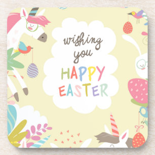 Porta-copo unicórnio páscoa