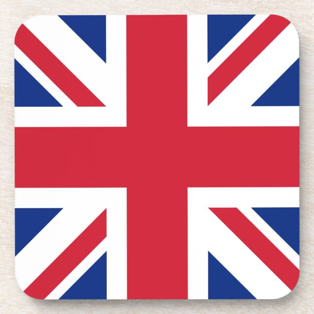 Porta-copo Union Jack National Flag of United Kingdom England (Frente)