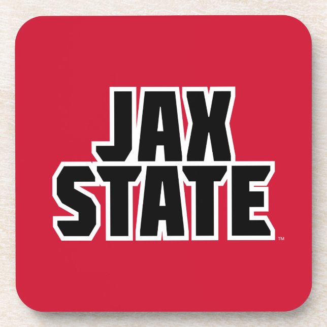 Porta-copo Universidade Estadual de Jacksonville JAX STATE Te (Frente)