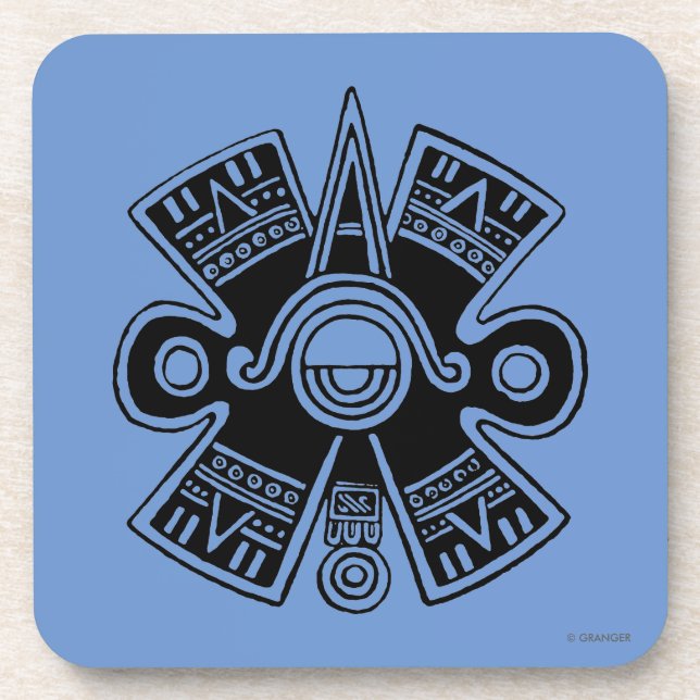 Porta-copo Universo asteca (Frente)