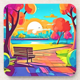 Porta-copo Urban Oasis Sunset Panorama