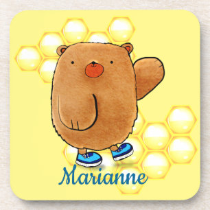 Porta-copo Urso de Mel Doce