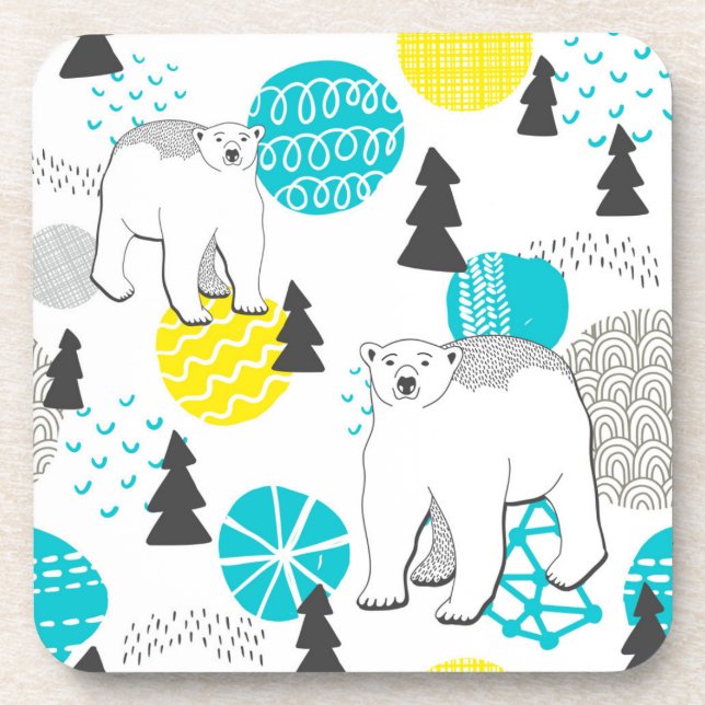 Porta-copo Urso polar (Frente)