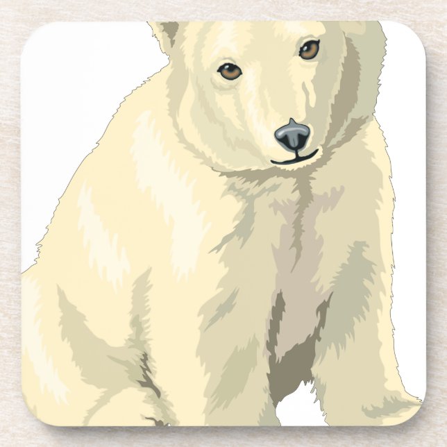 Porta-copo Urso Polar Fofo (Frente)