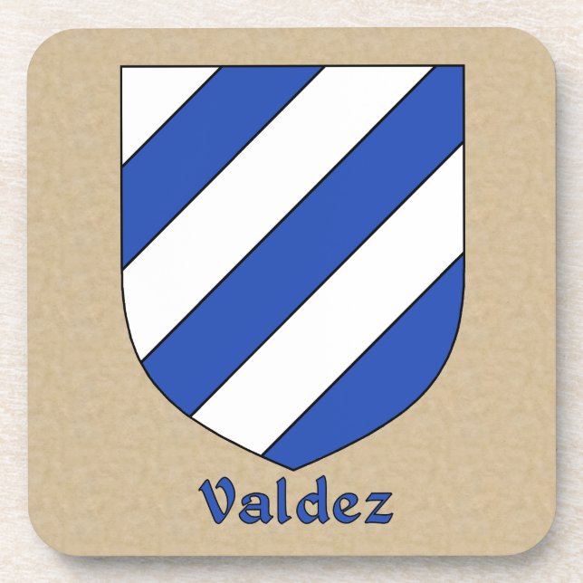 Porta-copo Valdez Heraldic Shield (Frente)