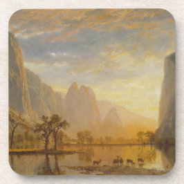 Porta-copo Vale do Yosemite (1864) - Albert Bierstadt