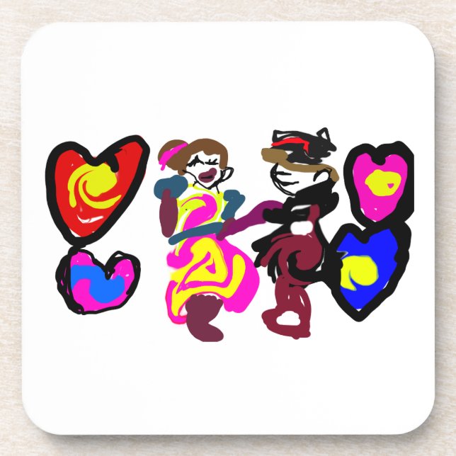 Porta-copo Valentine win love (Frente)