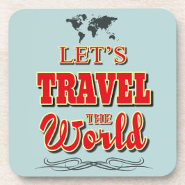 Porta-copo Vamos do mundo