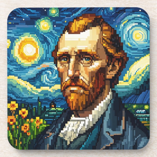 Porta-copo Van Gogh (Frente)
