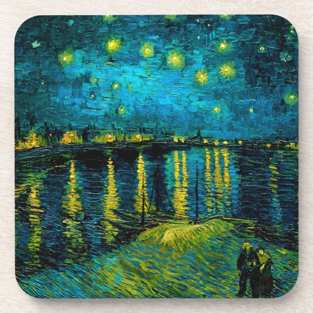 Porta-copo Van Gogh Starry Night Over the Rhône (Frente)