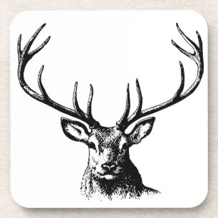 Porta-copo Vedante Animal Antlers Natureza Cavalos Selvagem C