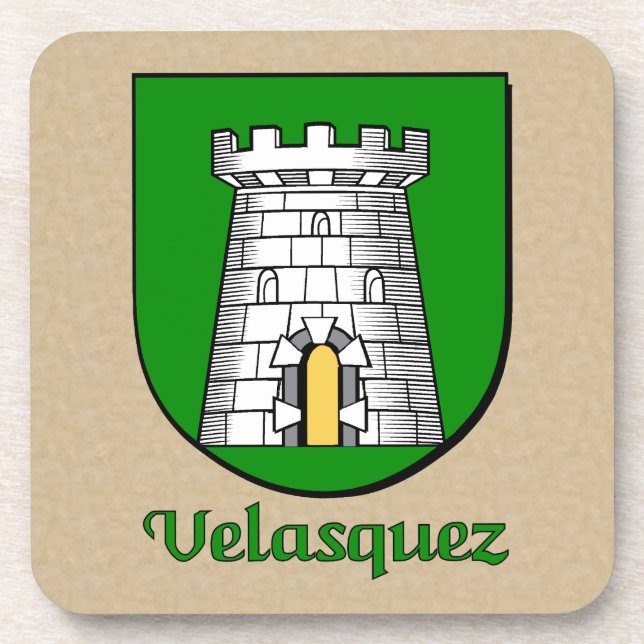 Porta-copo Velasquez Heraldic Shield (Frente)