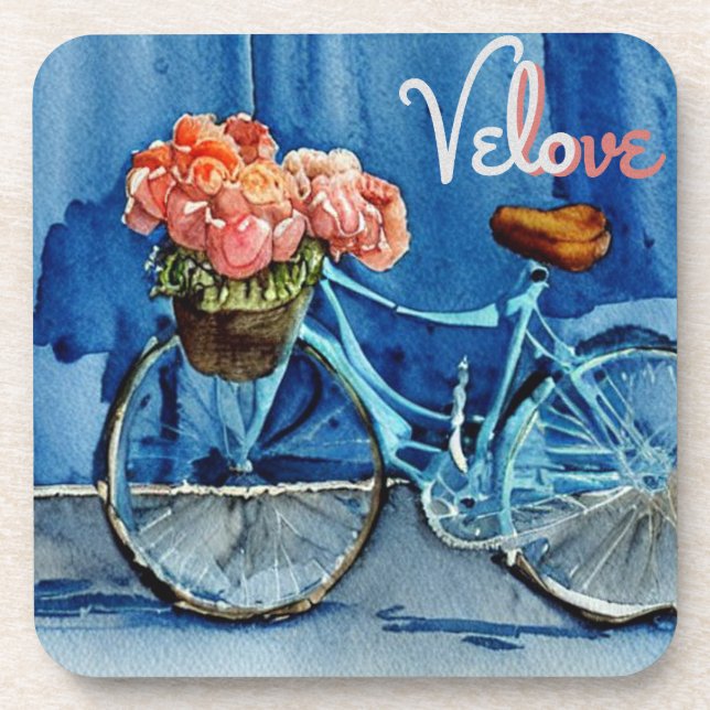 Porta-copo Velo Love Cycling (Frente)