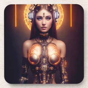 PORTA-COPO VÊNUS BRILHANDO CIBORG ROBOT