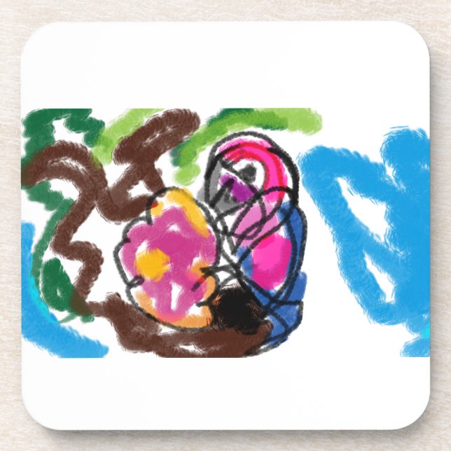 Porta-copo Verão de Papagaio (Frente)