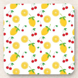 Porta-copo Verão Vibrante Citrinos e Cerejas
