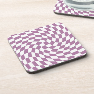 Porta-copo Verificação de Coleção de Casamentos Roxos Lilac V
