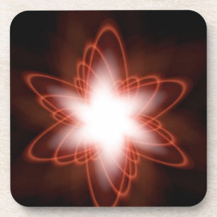 Porta-copo Vermelho atômico