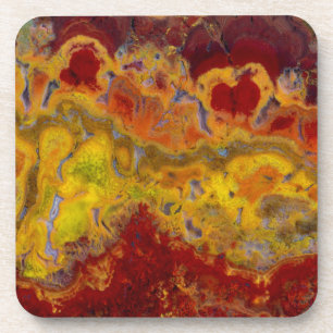 Porta-copo Vermelho e amarelo Crayloa Jasper