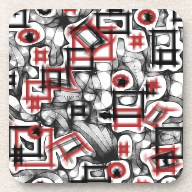 Porta-copo Vermelho por toda a parte (Frente)