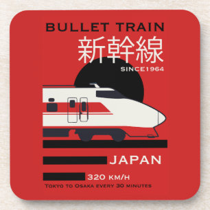 Porta-copo Viagem Japão Trem Bala Shinkansen